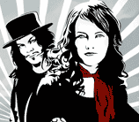 White Stripes Ad